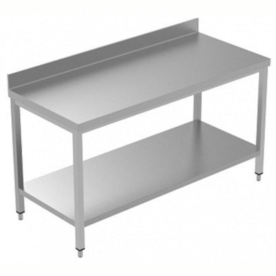 Electrolux Professional Sırtlı Çalışma Tezgahı, Taban Raflı - 1600 Mm, Plus LSGTG1610E Electrolux Professional Sırtlı Çalışma Tezgahı, Taban Raflı - 1600 Mm, Plus LSGTG1610E