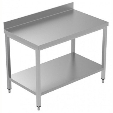 Electrolux Professional Sırtlı Çalışma Tezgahı, Taban Raflı - 1300 Mm, Plus LSGTG1310E Electrolux Professional Sırtlı Çalışma Tezgahı, Taban Raflı - 1300 Mm, Plus LSGTG1310E