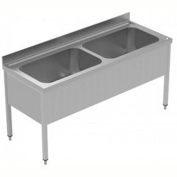 Electrolux Professional Yıkama-süzme Tezgahı, 2 Evye (810x540x350 Mm) - 1800 Mm, Plus GVLP1802SE Electrolux Professional Yıkama-süzme Tezgahı, 2 Evye (810x540x350 Mm) - 1800 Mm, Plus GVLP1802SE