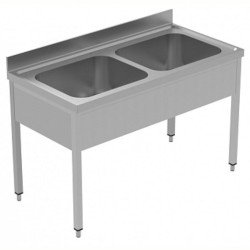 Electrolux Professional 2 Evyeli Tezgah, Evyeleri 600x500 Mm - 1400 Mm, Plus GLG1426E Electrolux Professional 2 Evyeli Tezgah, Evyeleri 600x500 Mm - 1400 Mm, Plus GLG1426E
