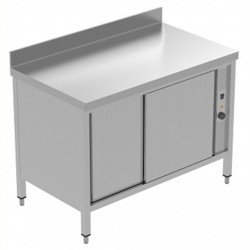 Electrolux Professional Sıcaklık Dolabı, 1 Ara Raf Ve 2 Kayar Kapılı, Fanlı Isıtma, Sırtlı - 1200 Mm, Plus GTC1210E