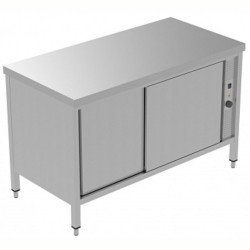 Electrolux Professional Sıcaklık Dolabı, 1 Ara Raf Ve 2 Kayar Kapılı, Fanlı Isıtma, Sırtsız - 1400 Mm, Plus GTC1400E