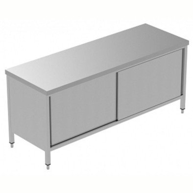 Electrolux Professional İki Taraftan Kapılı (pass-thru) Dolaplı Çalışma Tezgahı, 1 Ara Raflı Ve 4 Kayar Kapılı - 2000 Mm, Plus GTND2000E Electrolux Professional İki Taraftan Kapılı (pass-thru) Dolaplı Çalışma Tezgahı, 1 Ara Raflı Ve 4 Kayar Kapılı - 2000 Mm, Plus GTND2000E