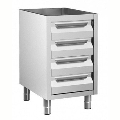 Electrolux Professional Alt Dolap, Üst Tablasız, 4 Çekmeceli - 500 Mm RAU5004DW