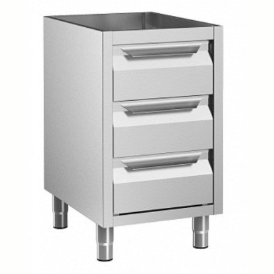 Electrolux Professional Alt Dolap, Üst Tablasız, 3 Çekmeceli - 500 Mm RAU5003DW