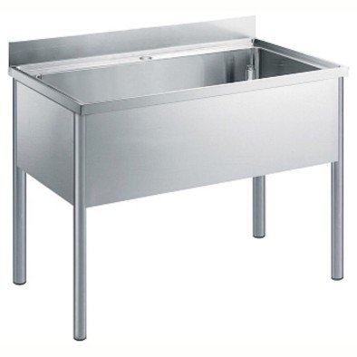 Electrolux Professional Yıkama Tezgahı, 1 Evyeli (1280x510x340mm) VLP1401SEN