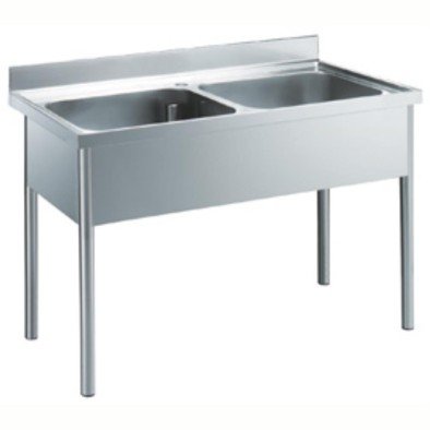 Electrolux Professional 2 Evyeli Tezgah, Evyeleri 500x600x300mm - 1400 Mm LG1426EN