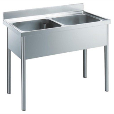 Electrolux Professional 2 Evyeli Tezgah, Evyeleri 500x500x300mm - 1200 Mm LG1225EN Electrolux Professional 2 Evyeli Tezgah, Evyeleri 500x500x300mm - 1200 Mm LG1225EN