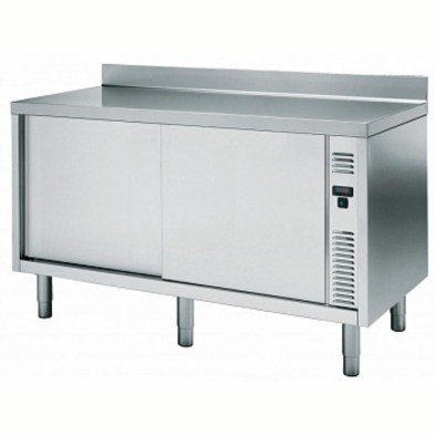 Electrolux Professional Sıcaklık Dolabı, 1 Ara Raf Ve 2 Kayar Kapılı, 100 Mm Sırtlı, (6 Ayaklı) - 1800 Mm TC1810EN