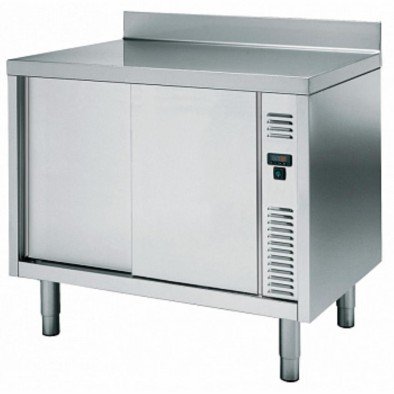 Electrolux Professional Sıcaklık Dolabı, 1 Ara Raf Ve 2 Kayar Kapılı, 100 Mm Sırtlı, (4 Ayaklı) - 1200 Mm TC1210EN