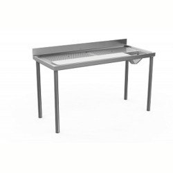 Electrolux Professional Et Ve Balık Hazırlık/yıkama Tezgahı, Delikli Ve Çıkarılabilir, Bıçak Tutacağı, Polietilen Kesme Tahtası, Drenaj, Sıyırma Hunisi, Sırtlı, 1600mm TLC1600EN Electrolux Professional Et Ve Balık Hazırlık/yıkama Tezgahı, Delikli Ve Çıkarılabilir, Bıçak Tutacağı, Polietilen Kesme Tahtası, Drenaj, Sıyırma Hunisi, Sırtlı, 1600mm TLC1600EN