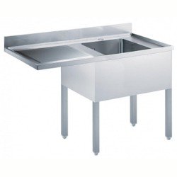 Electrolux Professional Tezgahaltı Bulaşık Makinesi İçin Tezgah, 1 Evyeli (600x500 Mm), Damlalık Solda - 1400 Mm ESBD1417L Electrolux Professional Tezgahaltı Bulaşık Makinesi İçin Tezgah, 1 Evyeli (600x500 Mm), Damlalık Solda - 1400 Mm ESBD1417L