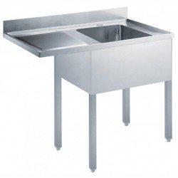 Electrolux Professional Tezgahaltı Bulaşık Makinesi İçin Tezgah, 1 Evyeli (500x500 Mm), Damlalık Solda - 1200 Mm ESBD1217L Electrolux Professional Tezgahaltı Bulaşık Makinesi İçin Tezgah, 1 Evyeli (500x500 Mm), Damlalık Solda - 1200 Mm ESBD1217L