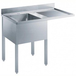 Electrolux Professional Tezgahaltı Bulaşık Makinesi İçin Tezgah, 1 Evyeli (500x500 Mm), Damlalık Sağda - 1200 Mm ESBD1217R Electrolux Professional Tezgahaltı Bulaşık Makinesi İçin Tezgah, 1 Evyeli (500x500 Mm), Damlalık Sağda - 1200 Mm ESBD1217R