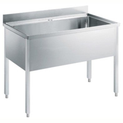 Electrolux Professional Yıkama Tezgahı, 1 Evyeli (1280x510x340mm), 1600 Mm SLP16N