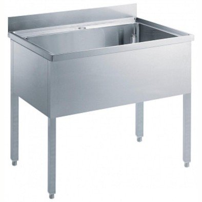 Electrolux Professional Yıkama Tezgahı, 1 Evyeli (960x510x340mm), 1200 Mm SLP12N