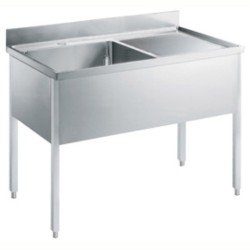 Electrolux Professional Tek Evyeli Tezgah (500x500 Mm), Damlalık Sağda - 1200 Mm SL12DN Electrolux Professional Tek Evyeli Tezgah (500x500 Mm), Damlalık Sağda - 1200 Mm SL12DN