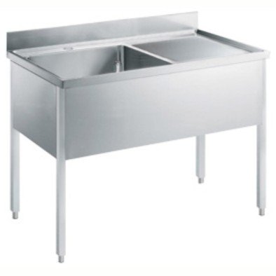Electrolux Professional Tek Evyeli Tezgah (500x500 Mm), Damlalık Sağda - 1200 Mm SL12DN