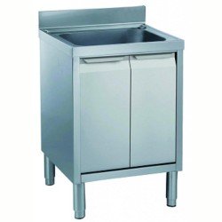 Electrolux Professional Dolaplı Tek Evyeli Tezgah, Evyesi (500x500 Mm), 1 Çarpar Kapılı - 700 Mm MLA716PN Electrolux Professional Dolaplı Tek Evyeli Tezgah, Evyesi (500x500 Mm), 1 Çarpar Kapılı - 700 Mm MLA716PN