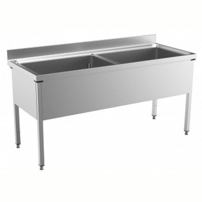 Electrolux Professional Yıkama Tezgahı, 2 Evyeli (800x510x340mm), 1800mm VLP1802SPN