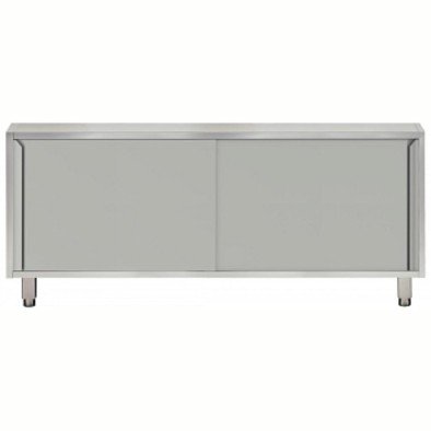 Electrolux Professional 2 + 2 Kayar Kapılı Alt Dolap, Pass-thru, 2000 Mm - Modular Line TE2S20DA Electrolux Professional 2 + 2 Kayar Kapılı Alt Dolap, Pass-thru, 2000 Mm - Modular Line TE2S20DA