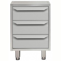 Electrolux Professional 3 Çekmeceli Alt Dolap - 600 Mm - Modular Line TE3C6