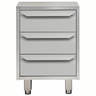 Electrolux Professional 3 Çekmeceli Alt Dolap - 600 Mm - Modular Line TE3C6 Electrolux Professional 3 Çekmeceli Alt Dolap - 600 Mm - Modular Line TE3C6
