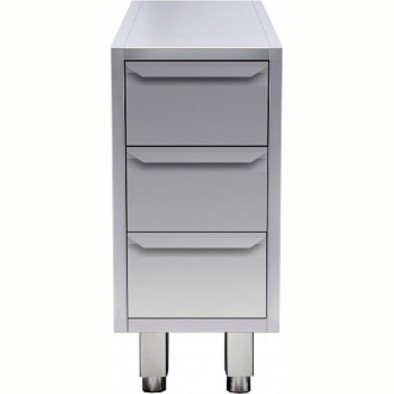 Electrolux Professional 3 Çekmeceli Alt Dolap - 400 Mm - Modular Line TE3C4 Electrolux Professional 3 Çekmeceli Alt Dolap - 400 Mm - Modular Line TE3C4