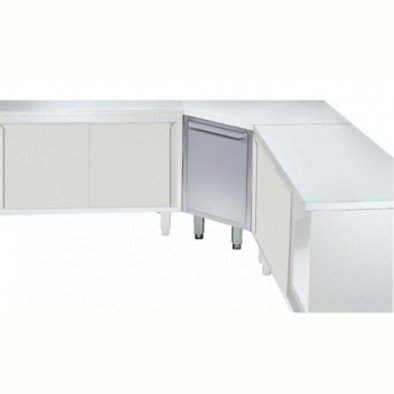 Electrolux Professional Çarpar Kapılı Köşe Tip Alt Dolap - 1000 Mm - Modular Line TEAP7 Electrolux Professional Çarpar Kapılı Köşe Tip Alt Dolap - 1000 Mm - Modular Line TEAP7