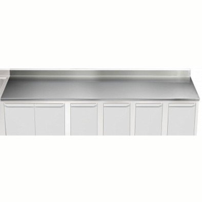 Electrolux Professional Üst Tabla, Sırtlı, 3600 Mm, 1,5 Mm Kalınlıkta Üst Tabla 18 Mm Kalınlığında Ses Sönümlendirici Malzeme Ve Ayrıca 2 Paslanmaz Kayıtla Güçlendirilmiştir - Modular Line TPLA36A Electrolux Professional Üst Tabla, Sırtlı, 3600 Mm, 1,5 Mm Kalınlıkta Üst Tabla 18 Mm Kalınlığında Ses Sönümlendirici Malzeme Ve Ayrıca 2 Paslanmaz Kayıtla Güçlendirilmiştir - Modular Line TPLA36A