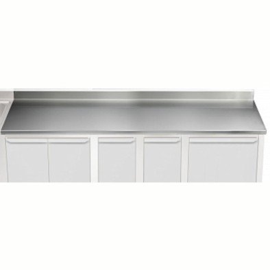 Electrolux Professional Üst Tabla, Sırtlı, 3400 Mm, 1,5 Mm Kalınlıkta Üst Tabla 18 Mm Kalınlığında Ses Sönümlendirici Malzeme Ve Ayrıca 2 Paslanmaz Kayıtla Güçlendirilmiştir - Modular Line TPLA34A Electrolux Professional Üst Tabla, Sırtlı, 3400 Mm, 1,5 Mm Kalınlıkta Üst Tabla 18 Mm Kalınlığında Ses Sönümlendirici Malzeme Ve Ayrıca 2 Paslanmaz Kayıtla Güçlendirilmiştir - Modular Line TPLA34A