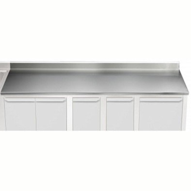 Electrolux Professional Üst Tabla, Sırtlı, 3300 Mm, 1,5 Mm Kalınlıkta Üst Tabla 18 Mm Kalınlığında Ses Sönümlendirici Malzeme Ve Ayrıca 2 Paslanmaz Kayıtla Güçlendirilmiştir - Modular Line TPLA33A Electrolux Professional Üst Tabla, Sırtlı, 3300 Mm, 1,5 Mm Kalınlıkta Üst Tabla 18 Mm Kalınlığında Ses Sönümlendirici Malzeme Ve Ayrıca 2 Paslanmaz Kayıtla Güçlendirilmiştir - Modular Line TPLA33A