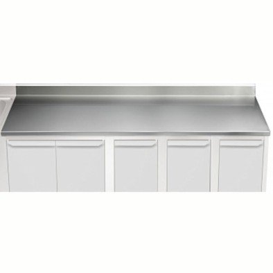 Electrolux Professional Üst Tabla, Sırtlı, 2800 Mm, 1,5 Mm Kalınlıkta Üst Tabla 18 Mm Kalınlığında Ses Sönümlendirici Malzeme Ve Ayrıca 2 Paslanmaz Kayıtla Güçlendirilmiştir - Modular Line TPLA28A Electrolux Professional Üst Tabla, Sırtlı, 2800 Mm, 1,5 Mm Kalınlıkta Üst Tabla 18 Mm Kalınlığında Ses Sönümlendirici Malzeme Ve Ayrıca 2 Paslanmaz Kayıtla Güçlendirilmiştir - Modular Line TPLA28A