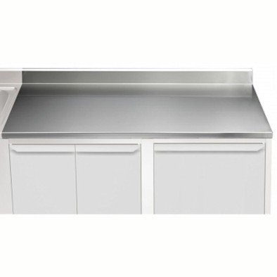 Electrolux Professional Üst Tabla, Sırtlı, 1900 Mm, 1,5 Mm Kalınlıkta Üst Tabla 18 Mm Kalınlığında Ses Sönümlendirici Malzeme Ve Ayrıca 2 Paslanmaz Kayıtla Güçlendirilmiştir - Modular Line TPLA19A Electrolux Professional Üst Tabla, Sırtlı, 1900 Mm, 1,5 Mm Kalınlıkta Üst Tabla 18 Mm Kalınlığında Ses Sönümlendirici Malzeme Ve Ayrıca 2 Paslanmaz Kayıtla Güçlendirilmiştir - Modular Line TPLA19A