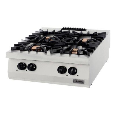 Öztiryakiler Set Üstü Gazlı Ocak, Dörtlü, 32kw, 80x90x30 Cm, Osog 8090 Öztiryakiler Set Üstü Gazlı Ocak, Dörtlü, 32kw, 80x90x30 Cm, Osog 8090