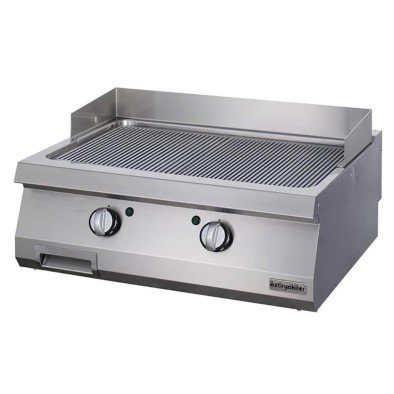 Öztiryakiler Elektrikli Grill Plate, Oluklu, 80x90x30 Cm, Oge 8090 N