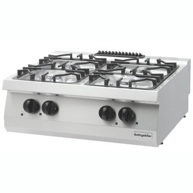 Öztiryakiler 700 Seri Set Üstü Dörtlü Gazlı Ocak, Osog 8070 Ls