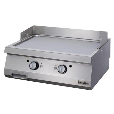 Öztiryakiler Gazlı Grill Plate, Düz, 80x70x30 Cm, Krom Kaplı, Ogg 8070
