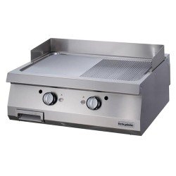 Öztiryakiler Gazlı Grill Plate,Yarı Oluklu,80x70x30 Cm,Krom Kaplı,Ogg 8070 1/2 N Öztiryakiler Gazlı Grill Plate,Yarı Oluklu,80x70x30 Cm,Krom Kaplı,Ogg 8070 1/2 N