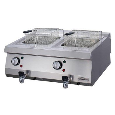 Öztiryakiler Set Üstü Elektrikli Fritöz, Çiftli, 80x70x30 Cm, Ofeı 8070 Öztiryakiler Set Üstü Elektrikli Fritöz, Çiftli, 80x70x30 Cm, Ofeı 8070