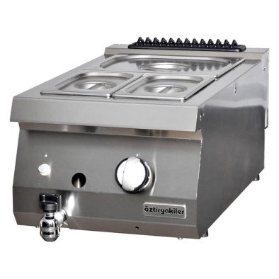 Öztiryakiler Yeni 700 Set Üstü Bain Marie Gazlı 40x70x30-gn Kaplar Hariç, Obg 4070 Öztiryakiler Yeni 700 Set Üstü Bain Marie Gazlı 40x70x30-gn Kaplar Hariç, Obg 4070