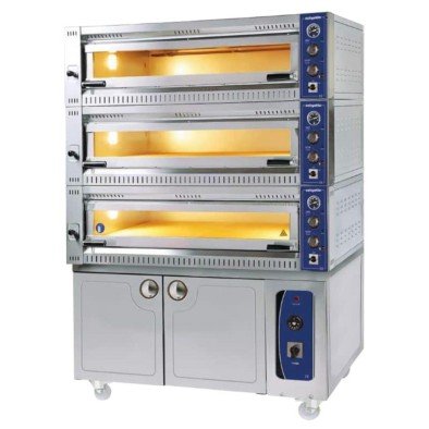Öztiryakiler 3 Katlı Pizza Lahmacun Fırını, Mayalama Kabinli, 18 Pizza Kapasiteli, 10570 Te-3