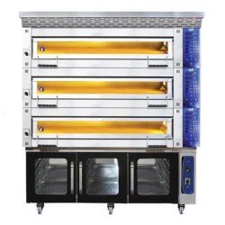 Öztiryakiler Çok Amaçlı Fırın, Mayalama Kabinli, 3 Katlı, Mt1200