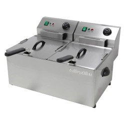 Öztiryakiler Elektrikli Fritöz, Çiftli, 16 Lt, Monofaze, 6 Kw, 53x43x31 Cm,Of 8d Öztiryakiler Elektrikli Fritöz, Çiftli, 16 Lt, Monofaze, 6 Kw, 53x43x31 Cm,Of 8d