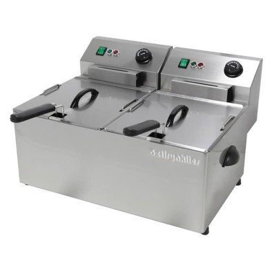 Öztiryakiler Elektrikli Fritöz, Çiftli, 16 Lt, Monofaze, 6 Kw, 53x43x31 Cm, Of 8d