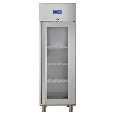 Öztiryakiler Monoblok Tek Cam Kapılı Dik Tip Buzdolabı, Gn 600 Nmv Model, 304 Kalite