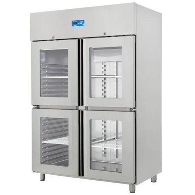 Öztiryakiler Dört Yarım Cam Kapılı Dik Tip Buzdolabı , K Tip , Gn 1200 Nmv Model, 304 Kalite