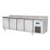 Öztiryakiler 79E3.47LMV.00 4 Inox Kapılı Yatay Tip Derin Dondurucu, Tag 470 Lmv, 304 Kalite