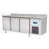 Öztiryakiler 79E4.37LMV.00 3 Inox Kapılı Yatay Tip Derin Dondurucu, Tag 370 Lmv, 430 Kalite