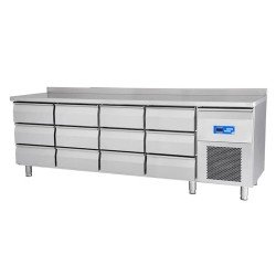 Öztiryakiler 12 Çekmeceli Yatay Tip Derin Dondurucu, Tag 470 Lmv, 430 Kalite